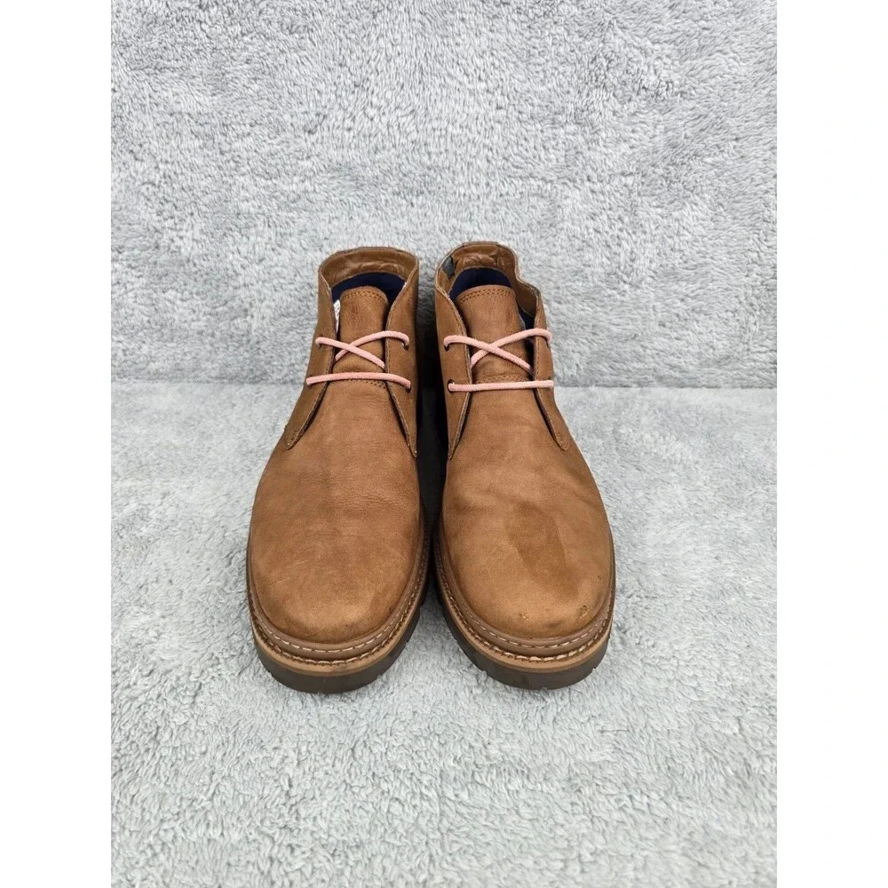 Timberland Squall Canyon Mens Size 10.5 Brown Leather Waterproof Chukka Boots
